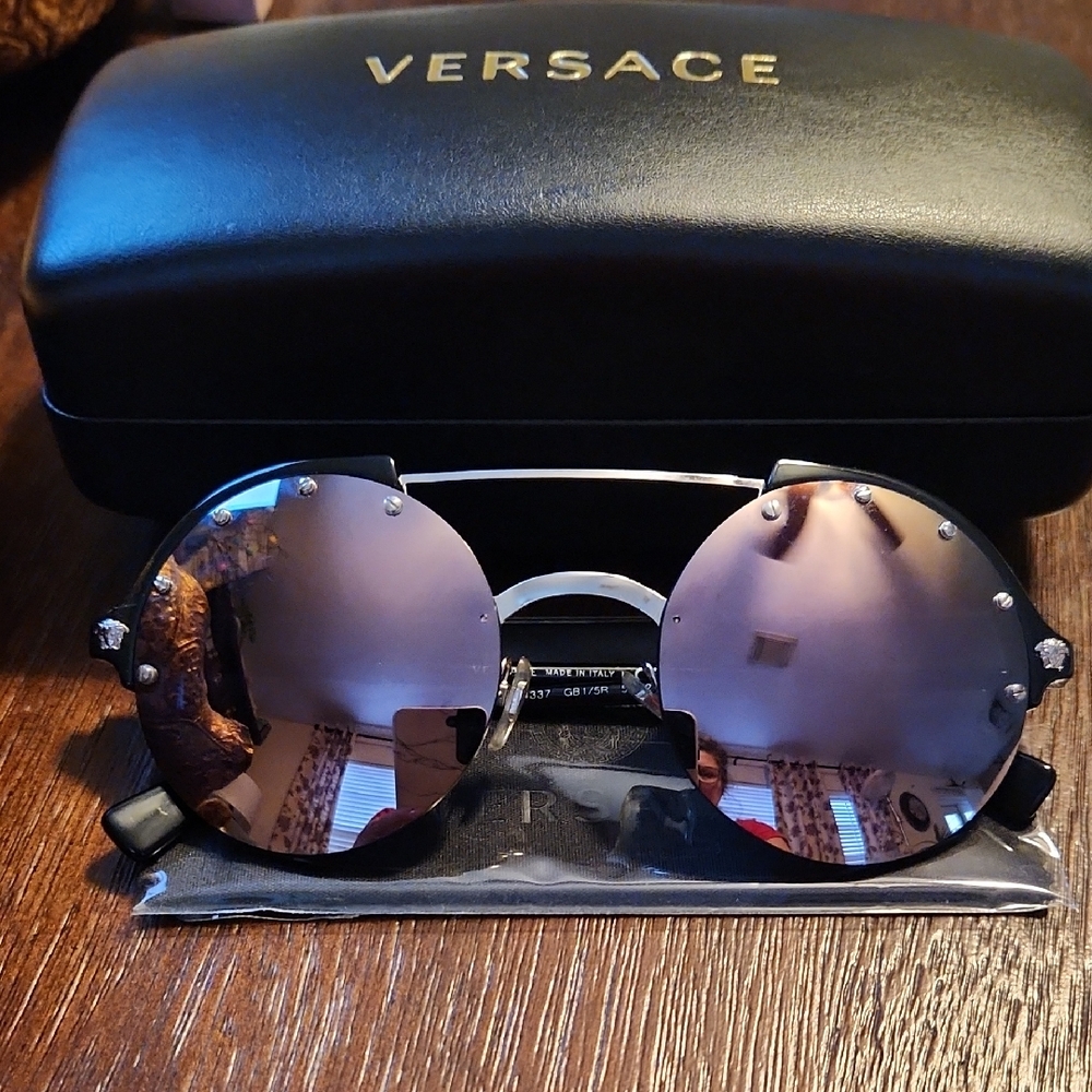 Versace Women's VE4337 VE/4337 Round Sunglasses